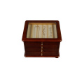 DS Customized Wooden Jewelry Display Organizer Cabinet Functional Wood Storage Box